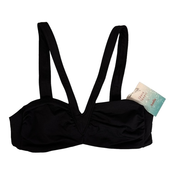 Andie Swim x Demi Moore Monaco Top in Black NWT - Picture 2 of 6